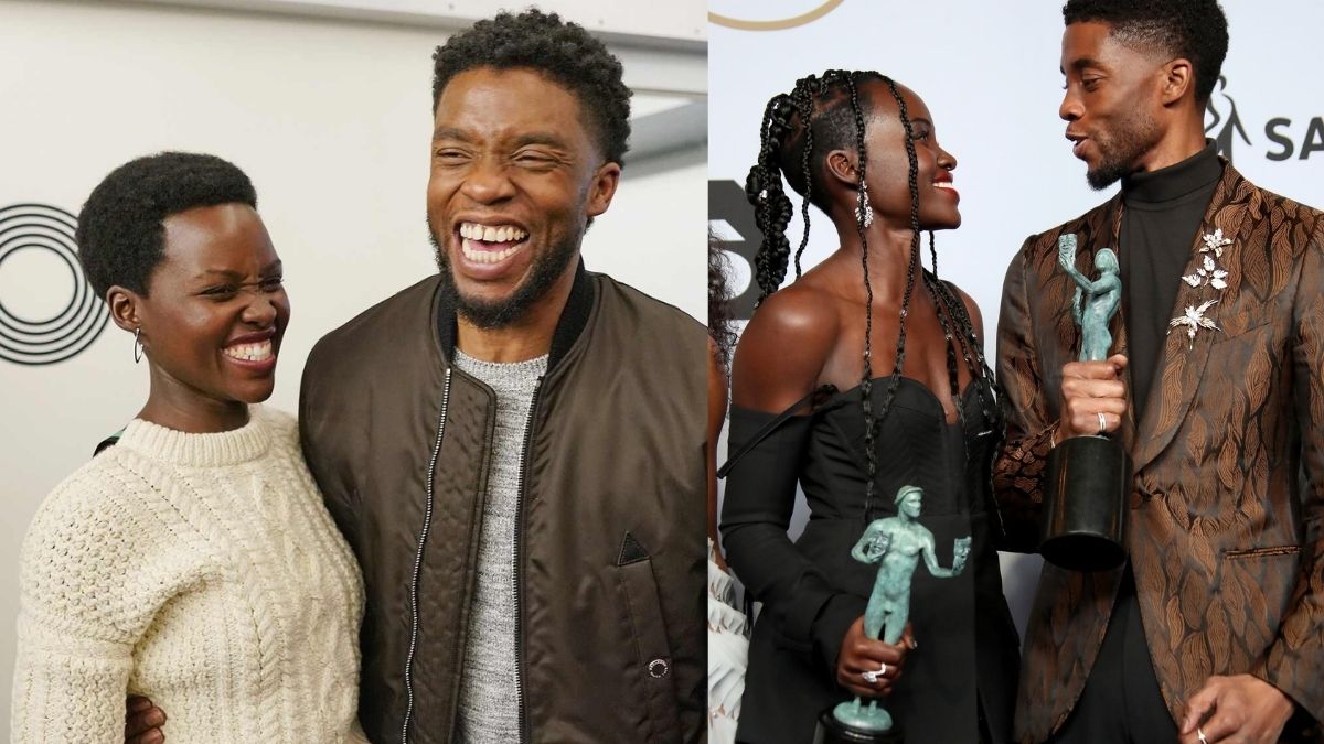 Lupita Nyong’o Honors Chadwick Boseman,Shares Photo on One-Year Anniversary of His Death
