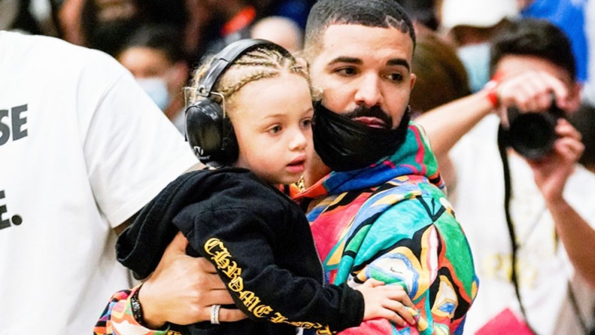 Drake Shares Cute Photo Of Son Adonis Sticking His Tongue Out