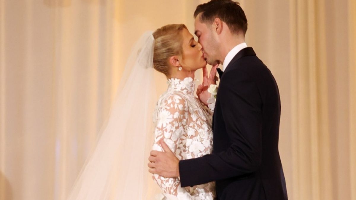 Check Out Some Photos From Paris Hilton’s Wedding Day