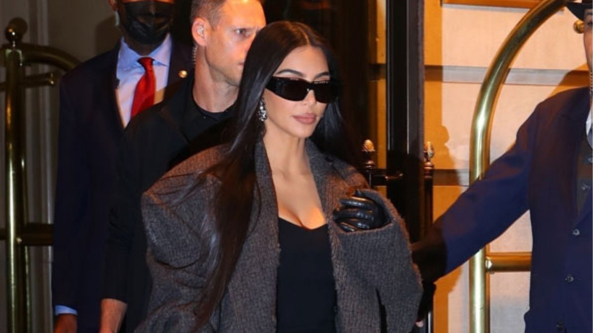 Kim Kardashian Amid Dating Rumors With Pete Davidson Opts For Thigh-High Boots For Dinner In NYC