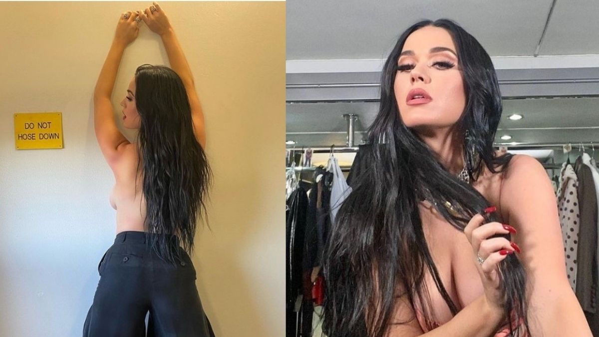 ‘Let It Burn Baby’- Katy Perry Reveals As She Poses Topless