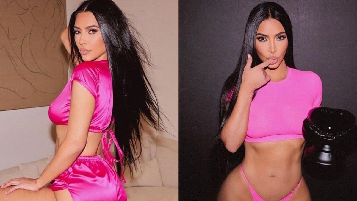 Kim Kardashian Drops New SKIMS Lingerie For Valentine’s Day Line